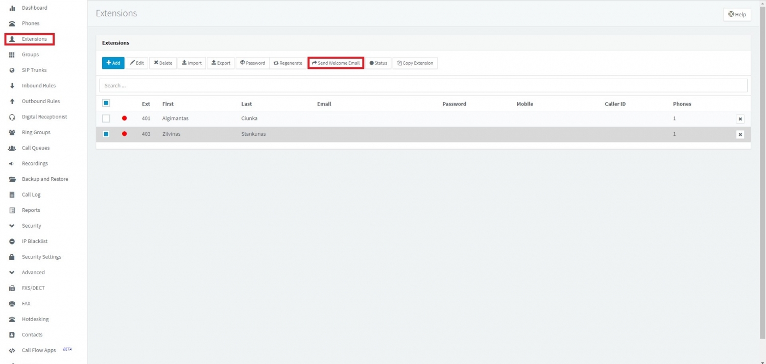 How to add a user to your 3CX environment? - Intes