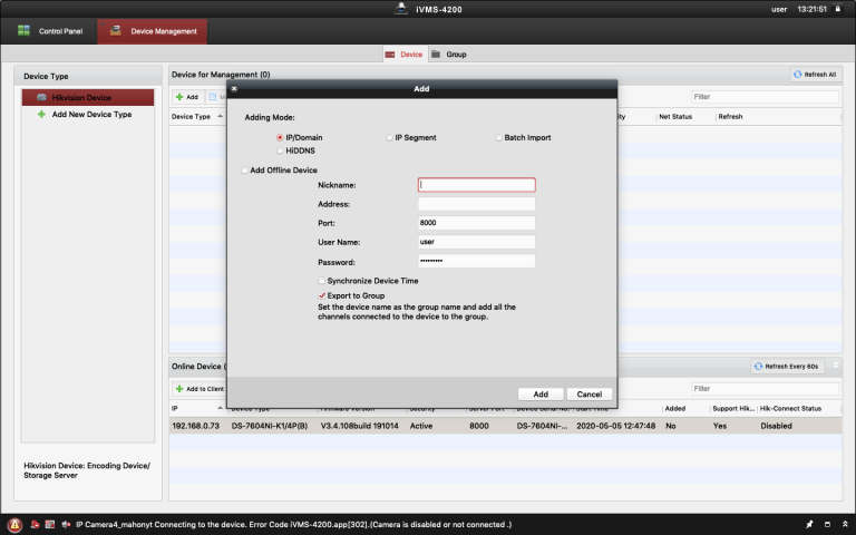 hikvision 4200 client download