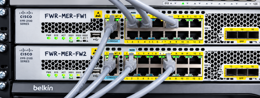 cisco firewall rack
